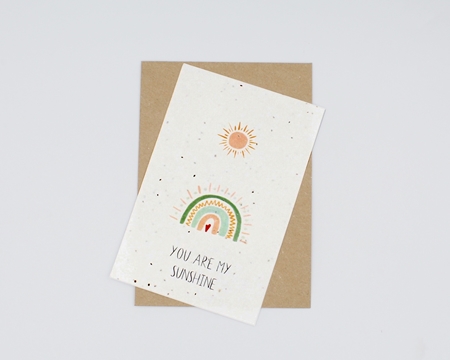 Postal com Sementes- 