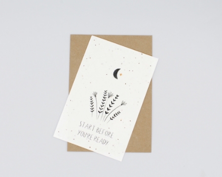 Postal com Sementes- 