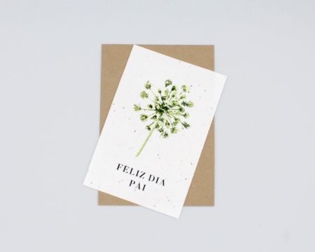 Postal com Sementes- 