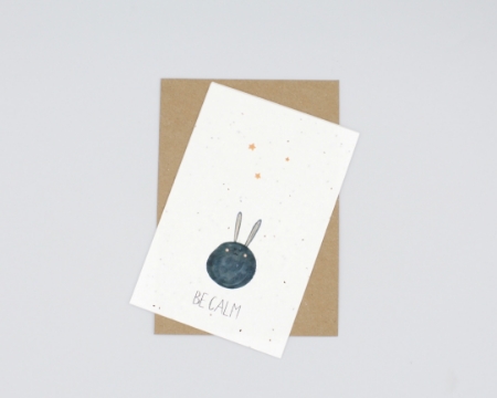 Postal com Sementes- 